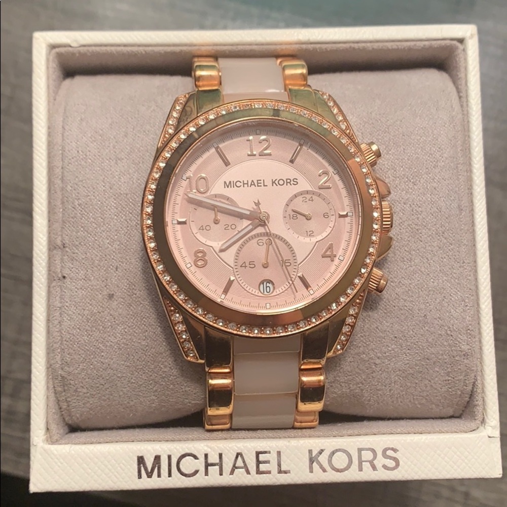 Rose Gold Michael Kors Watch